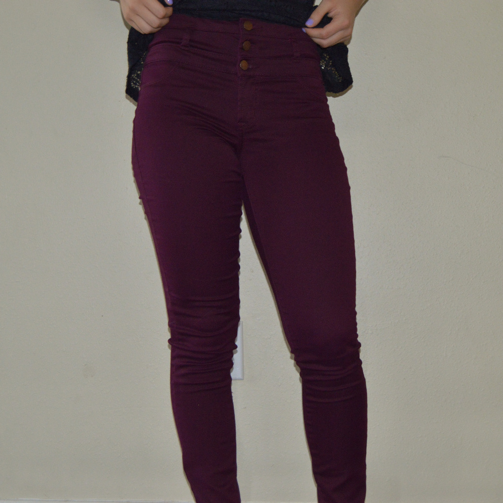 Super High Waisted Love, Fire Jeggings
